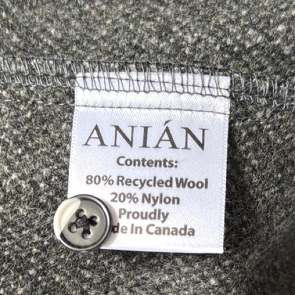17oz Modern Melton Wool Shirt - Picture 7 of 8